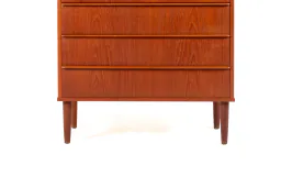 Danish Mid-Century Teak Tallboy by Si-Bomi Møbler, 1960s