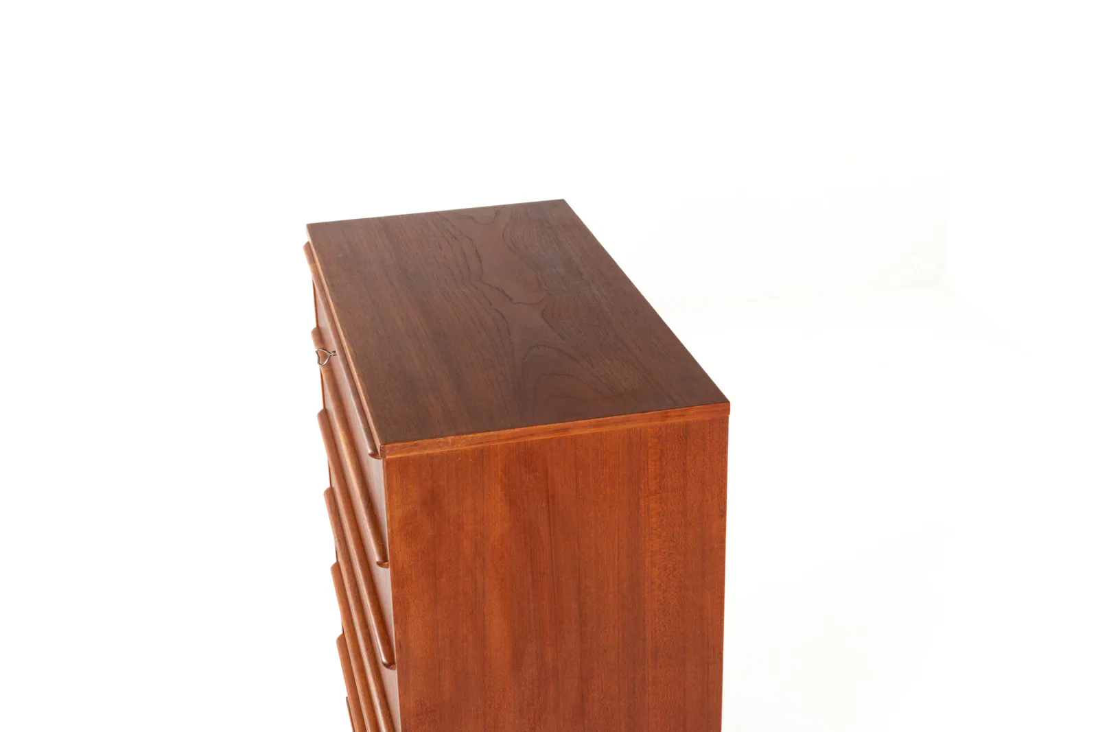 Danish Mid-Century Teak Tallboy by Si-Bomi Møbler, 1960s