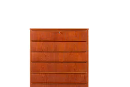 Danish Mid-Century Teak Tallboy by Si-Bomi Møbler, 1960s