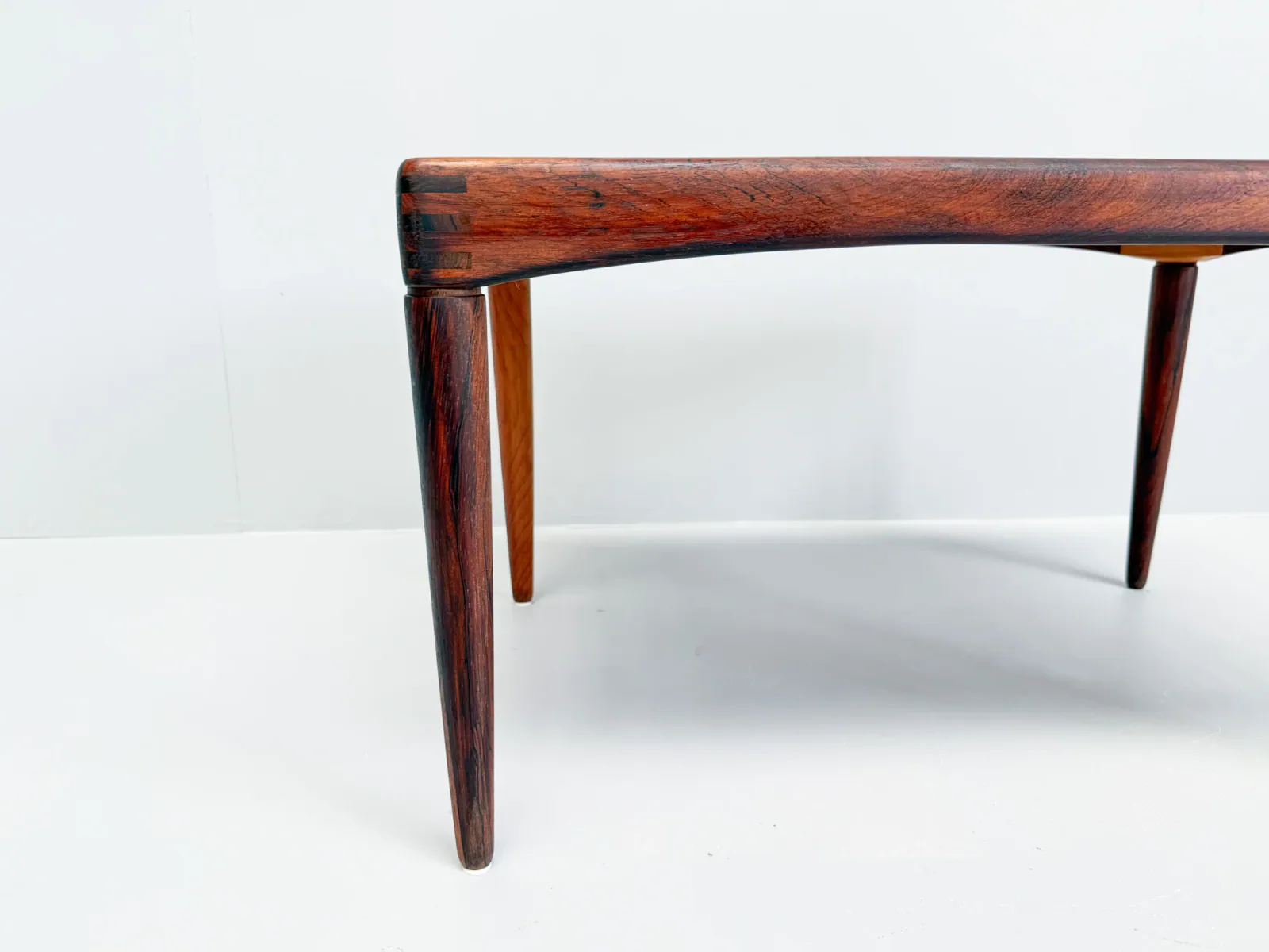 Mid-Century Danish Rosewood Side Table by Henry Walter Klein for Bramin, 1960s