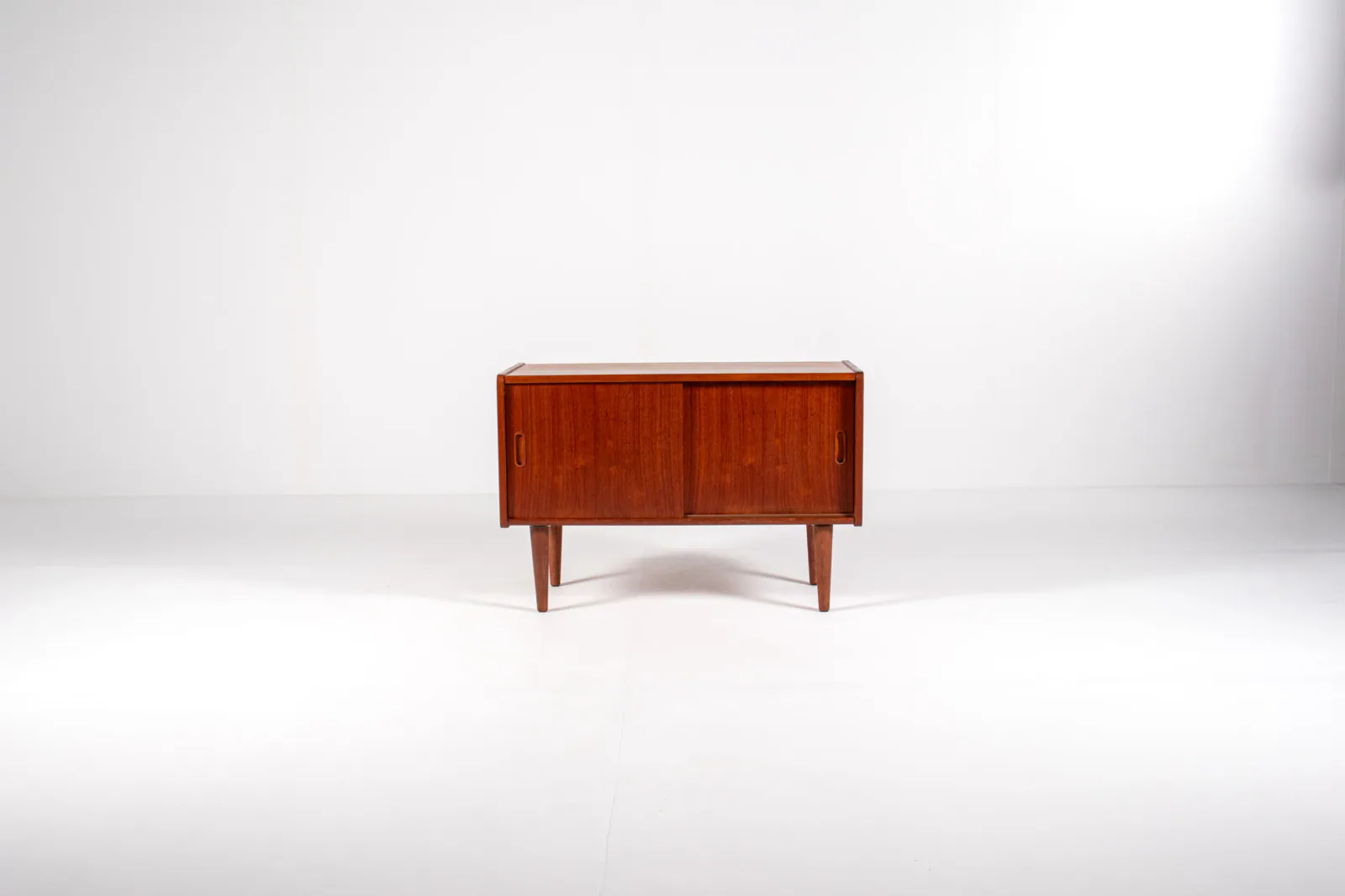 Compact Mid-Century Modern Teak Cabinet, 1960s
