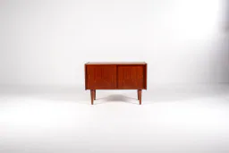 Compact Mid-Century Modern Teak Cabinet, 1960s