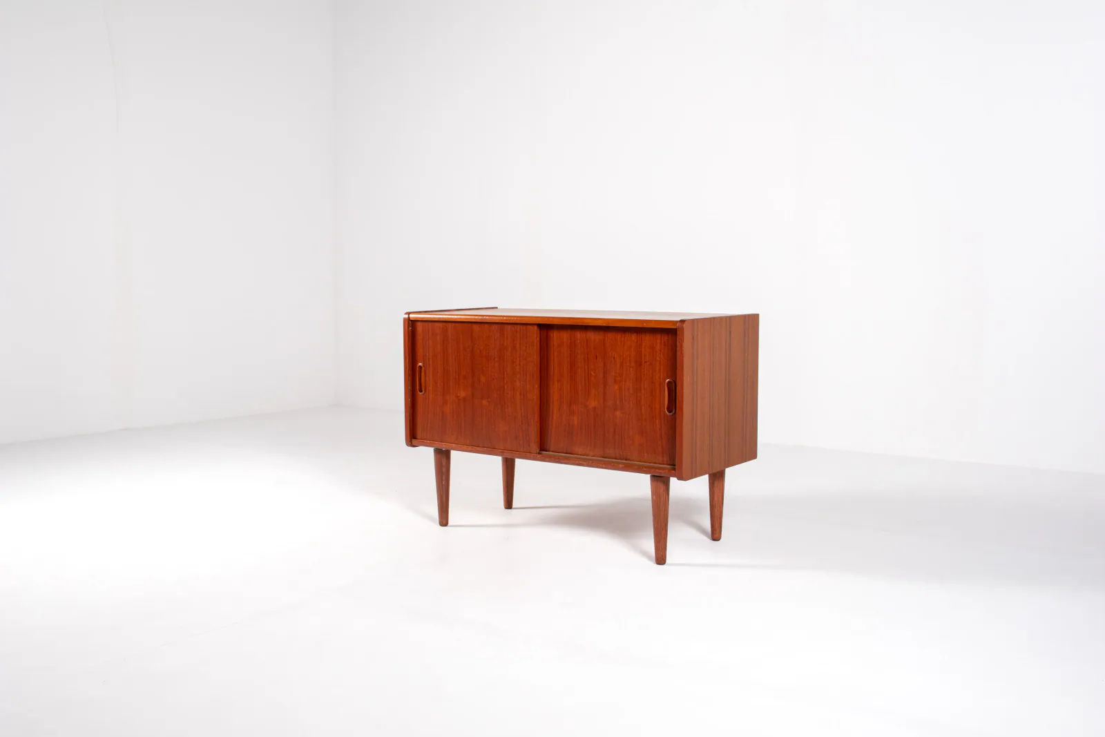 Compact Mid-Century Modern Teak Cabinet, 1960s