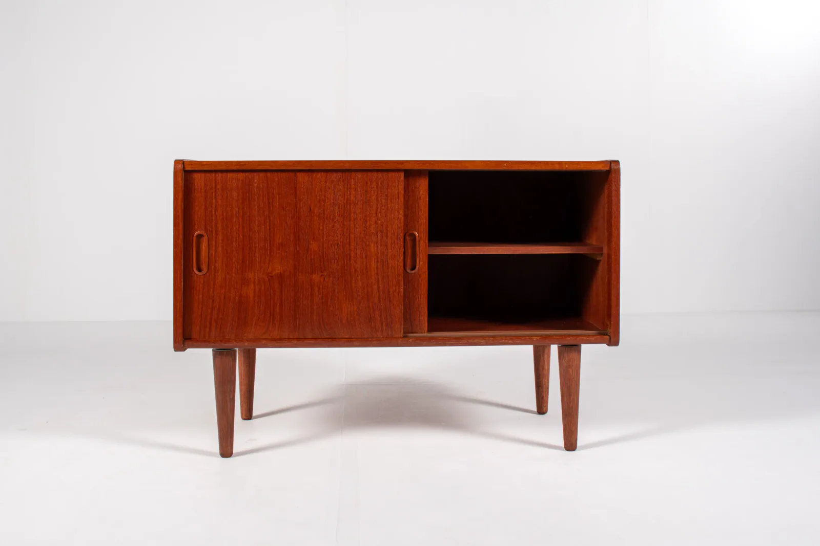 Compact Mid-Century Modern Teak Cabinet, 1960s