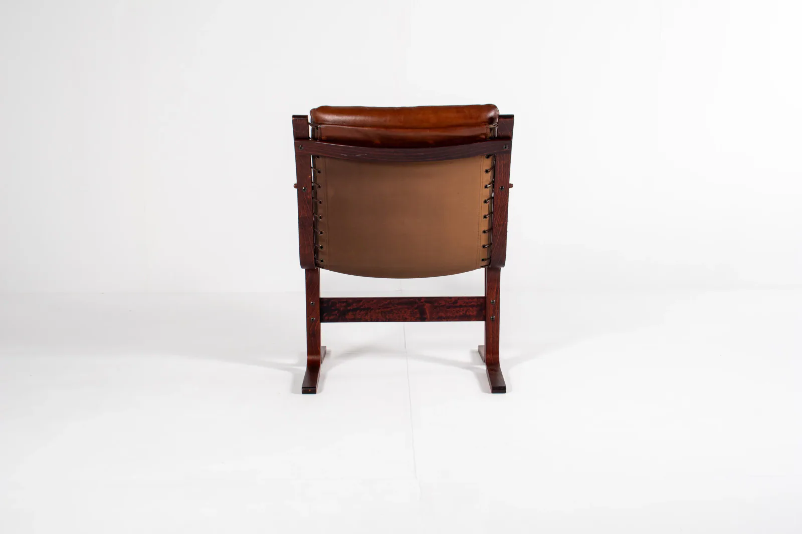 Ingmar Relling Lounge Chair – Rosewood & Leather, Westnofa