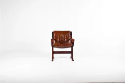 Ingmar Relling Lounge Chair – Rosewood & Leather, Westnofa