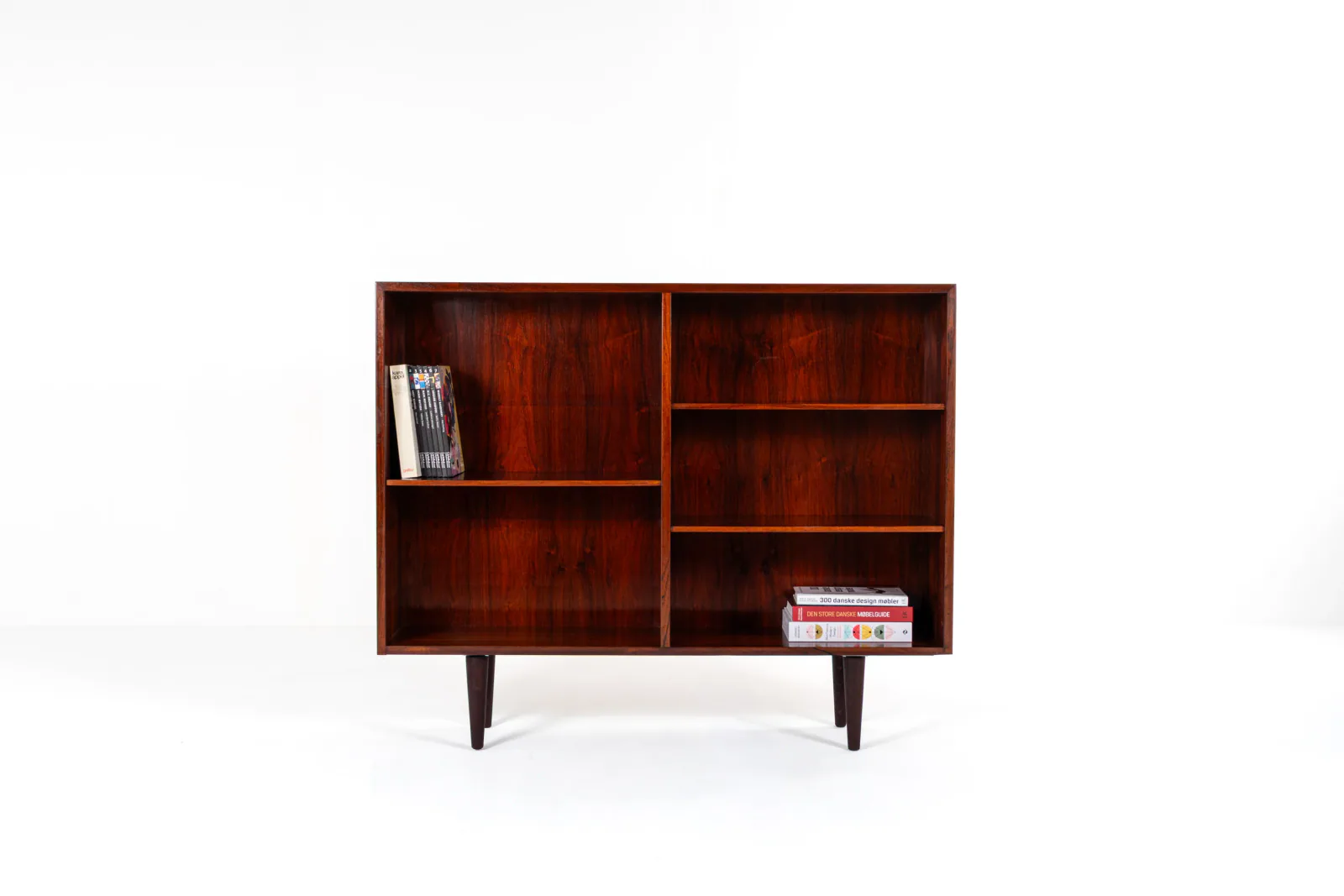 Omann Jun Model 9 Rosewood Bookcase, Denmark, 1960s
