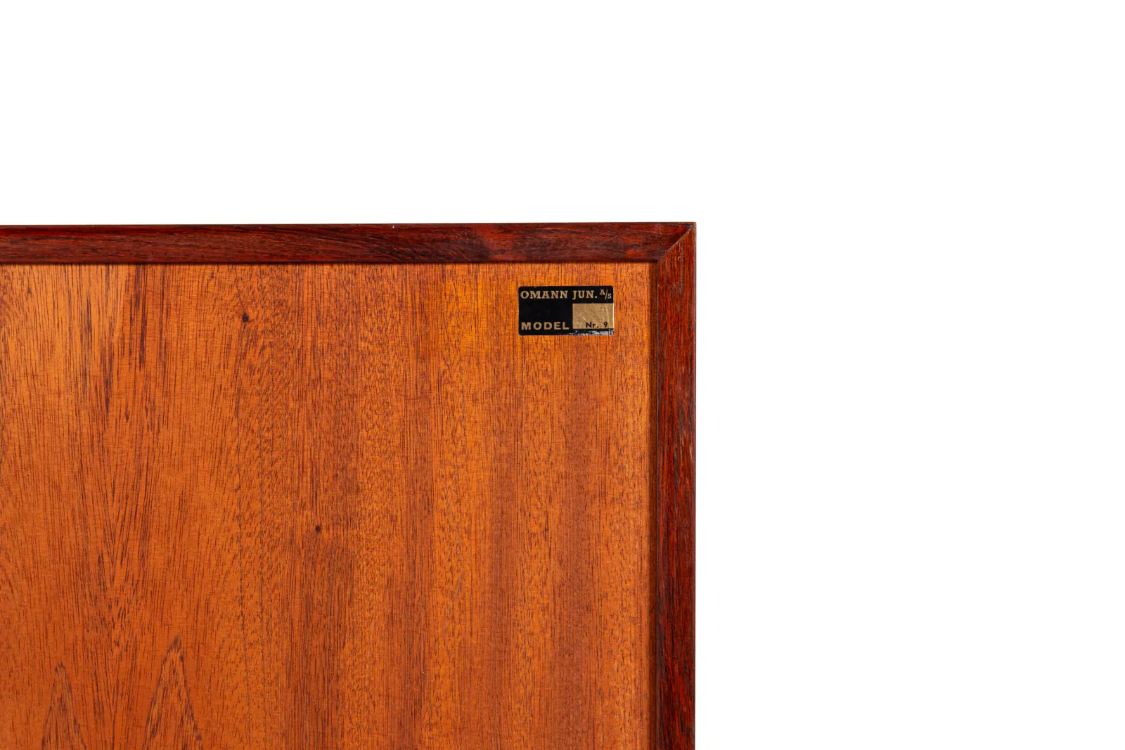 Omann Jun Model 9 Rosewood Bookcase, Denmark, 1960s