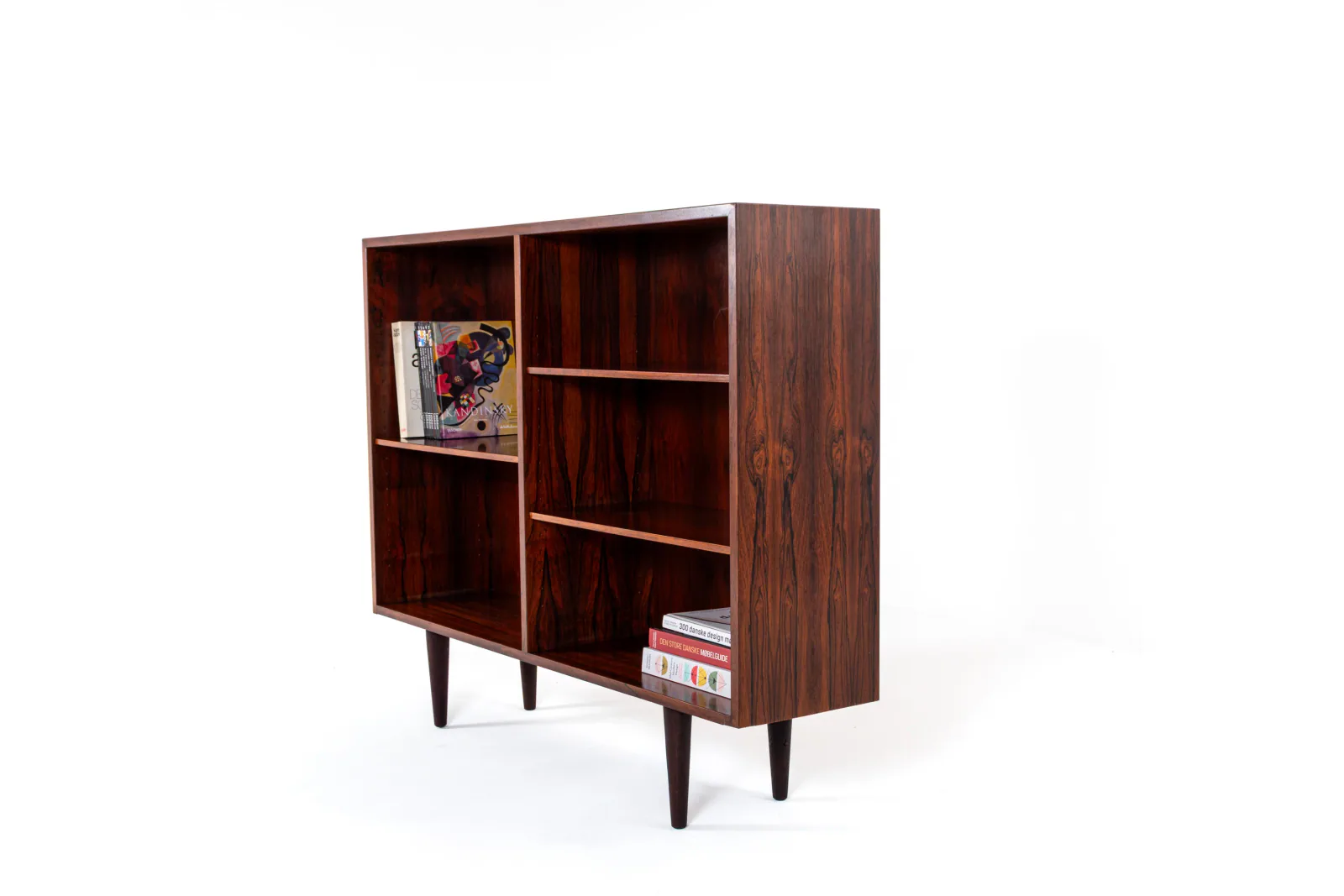 Omann Jun Model 9 Rosewood Bookcase, Denmark, 1960s