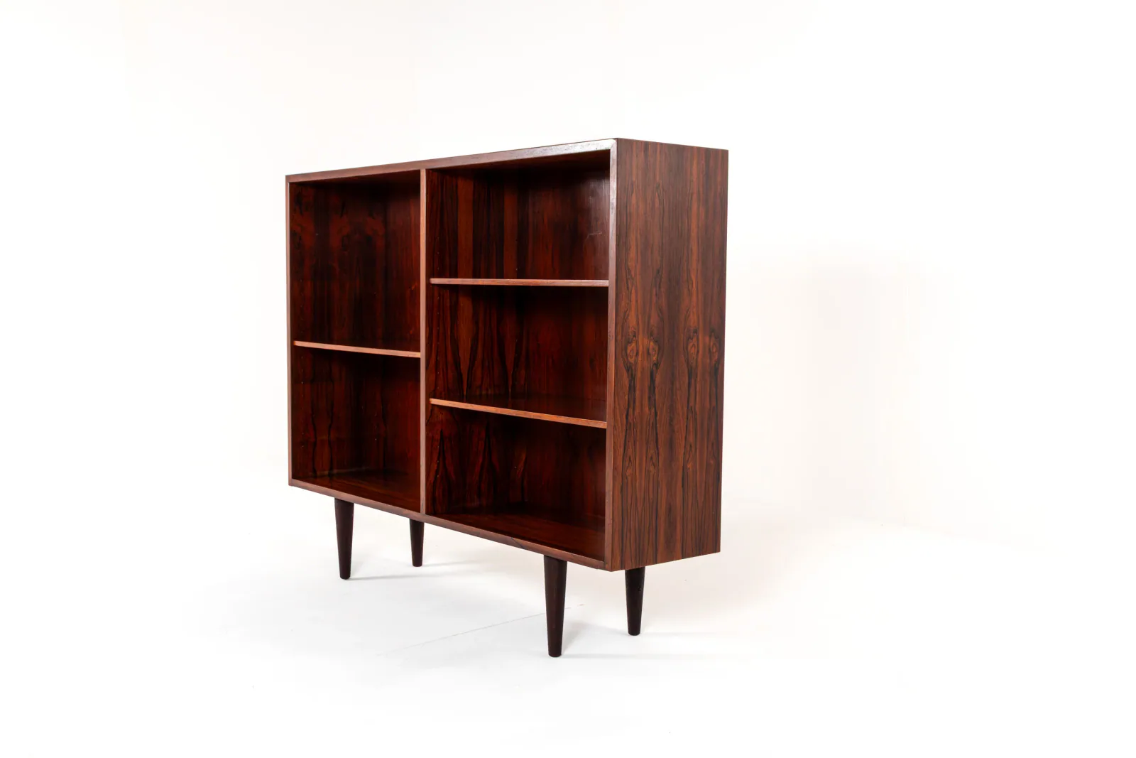 Omann Jun Model 9 Rosewood Bookcase, Denmark, 1960s