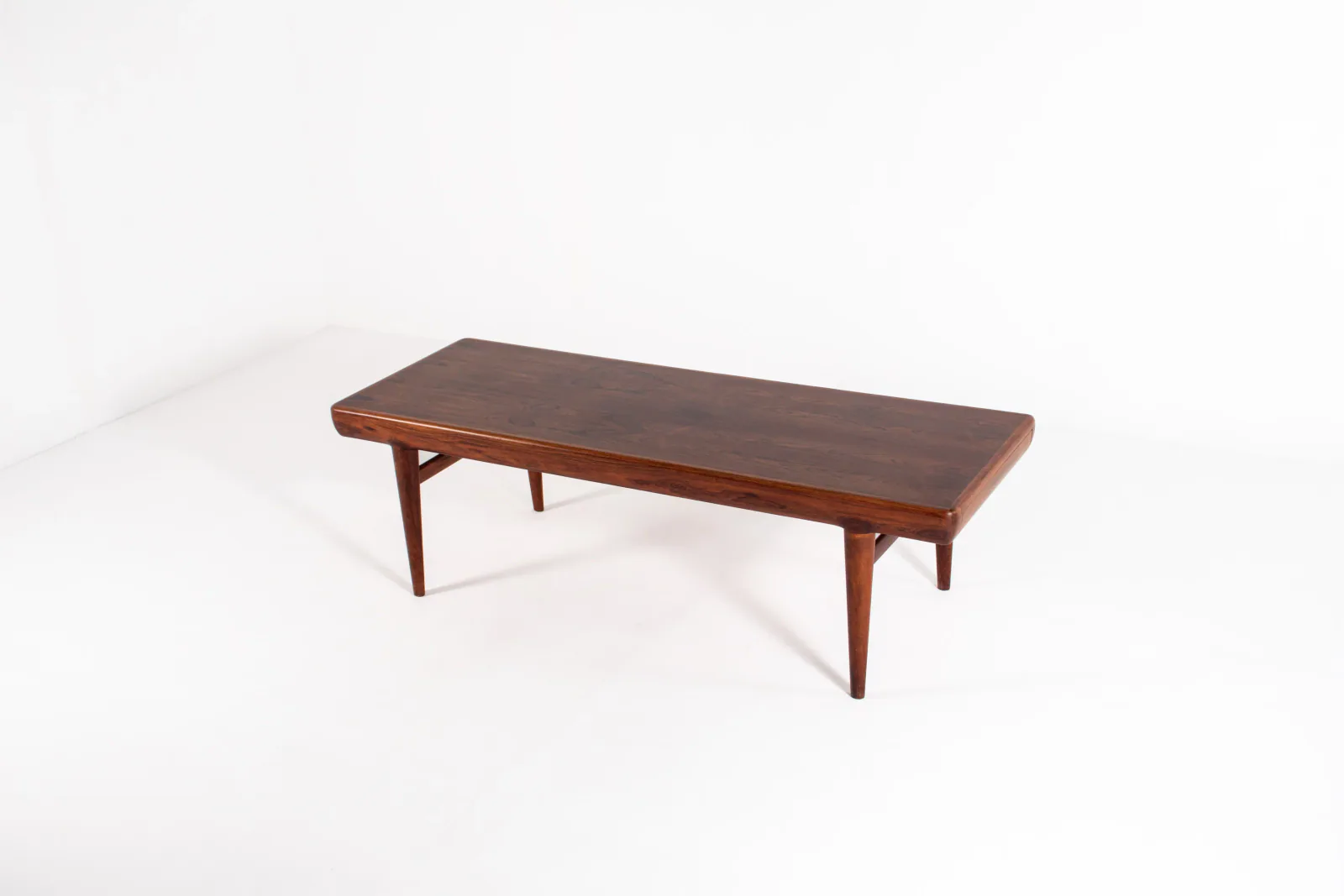 Mid-Century Rosewood Coffee Table by Johannes Andersen for CFC Silkeborg