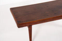Mid-Century Rosewood Coffee Table by Johannes Andersen for CFC Silkeborg
