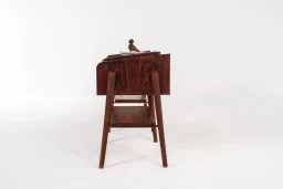 Pair of Danish Mid-Century Rosewood Bedside Tables with Drawer and Shelf, 1960s
