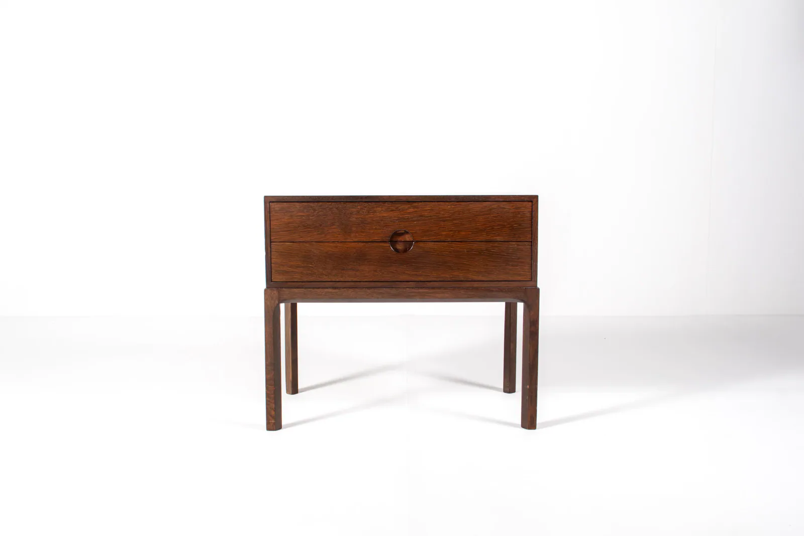 Kai Kristiansen for Aksel Kjersgaard Danish Modern Console Table and Mirror