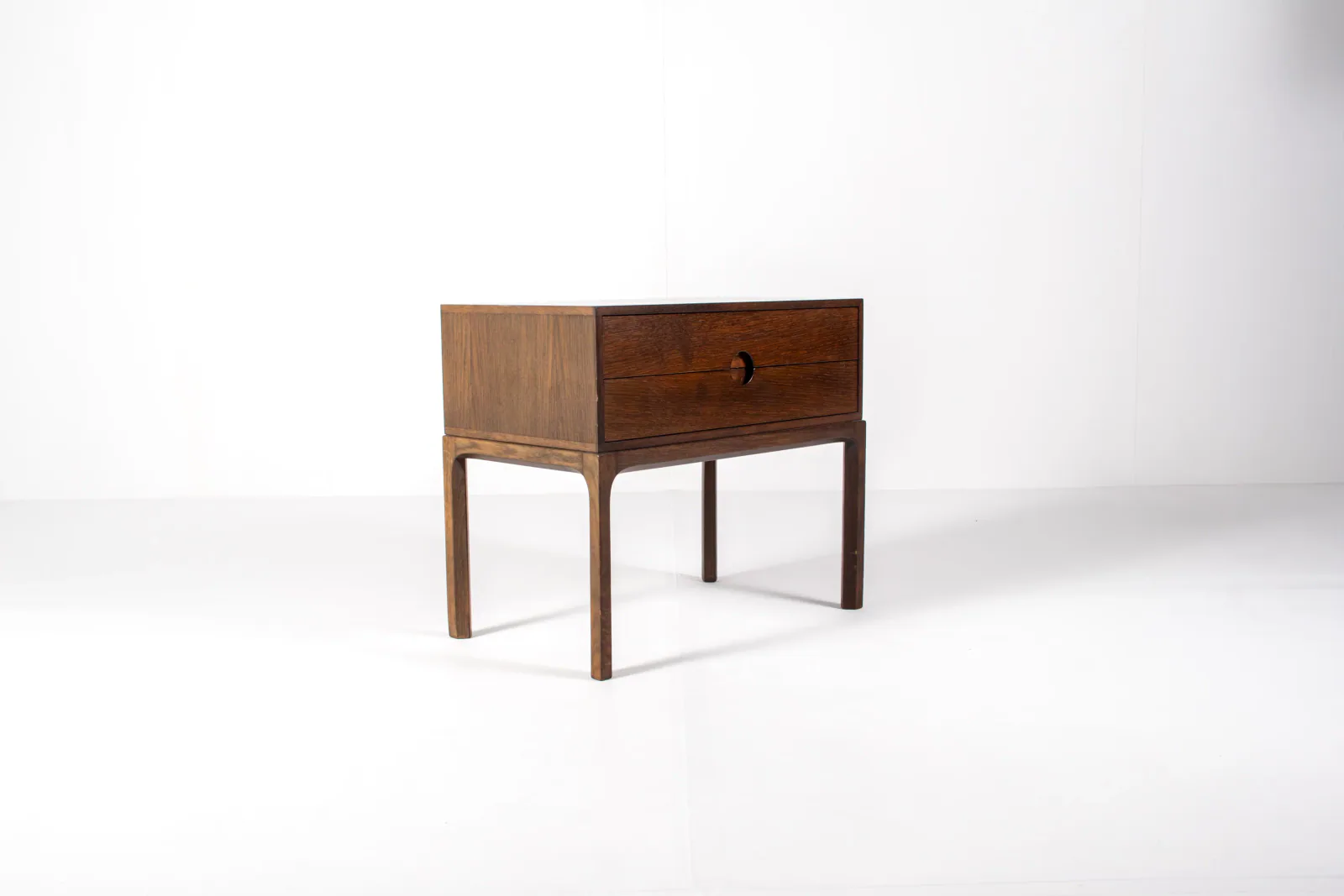 Kai Kristiansen for Aksel Kjersgaard Danish Modern Console Table and Mirror