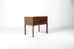 Kai Kristiansen for Aksel Kjersgaard Danish Modern Console Table and Mirror