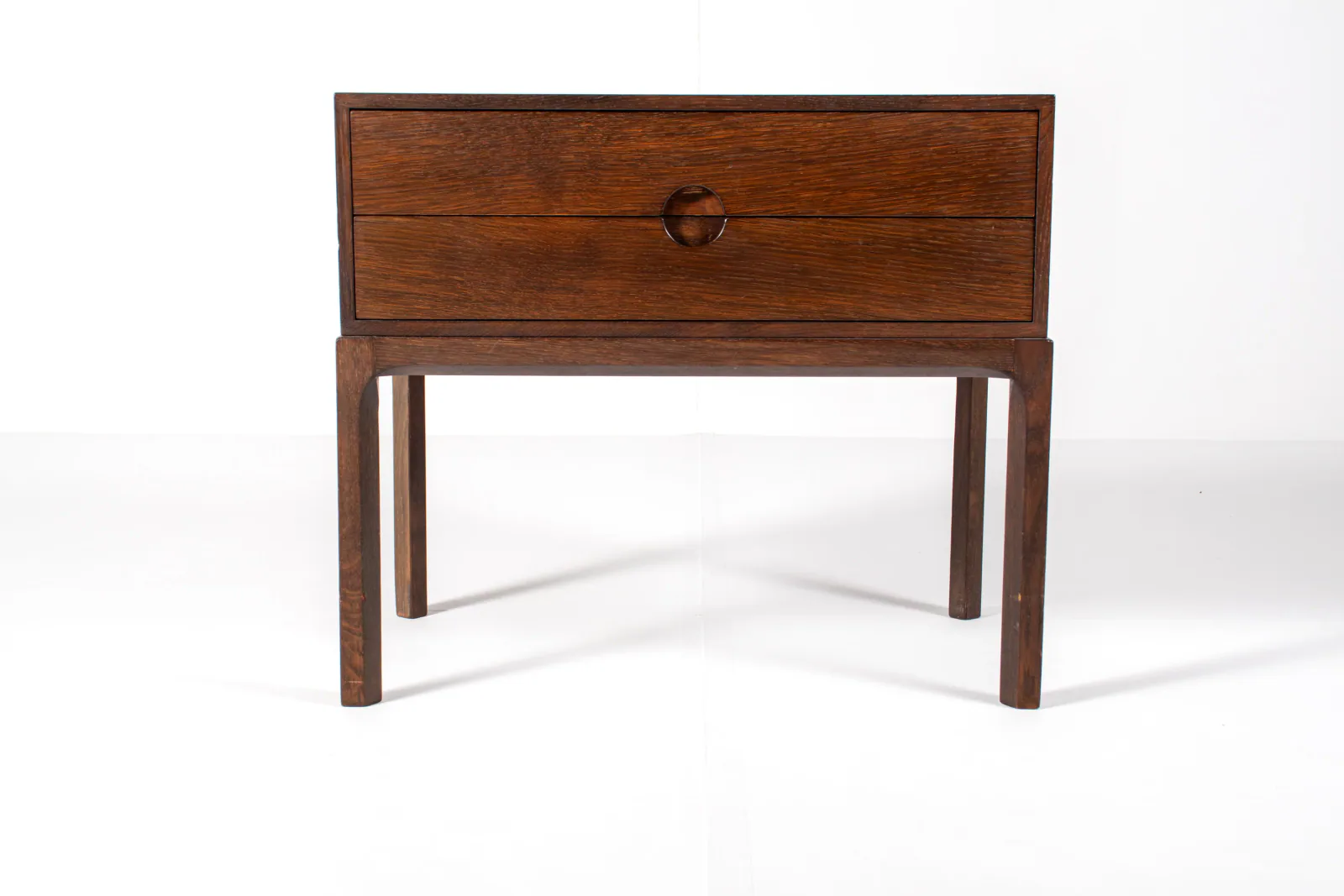 Kai Kristiansen for Aksel Kjersgaard Danish Modern Console Table and Mirror
