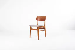 Set of 6 Danish Teak Dining Chairs by Farstrup, Model 208A, 1960s