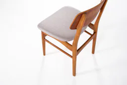 Set of 6 Danish Teak Dining Chairs by Farstrup, Model 208A, 1960s