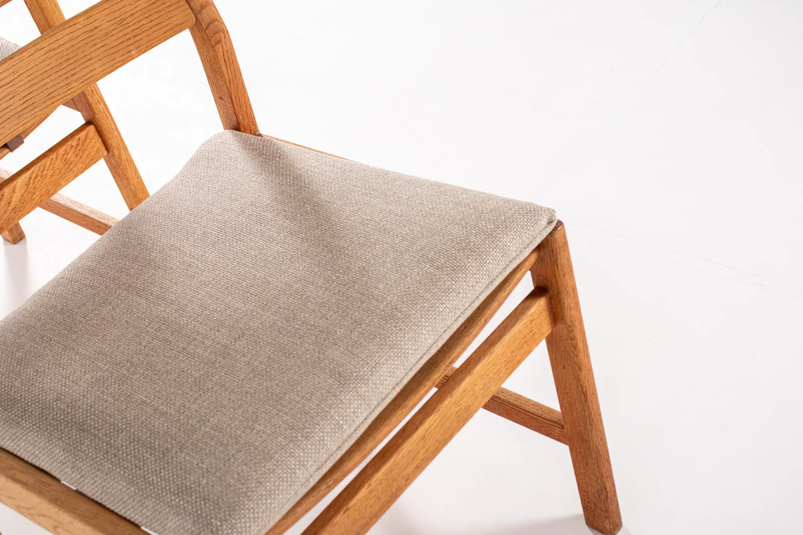 Set of 4 Kurt Østervig Oak Dining Chairs