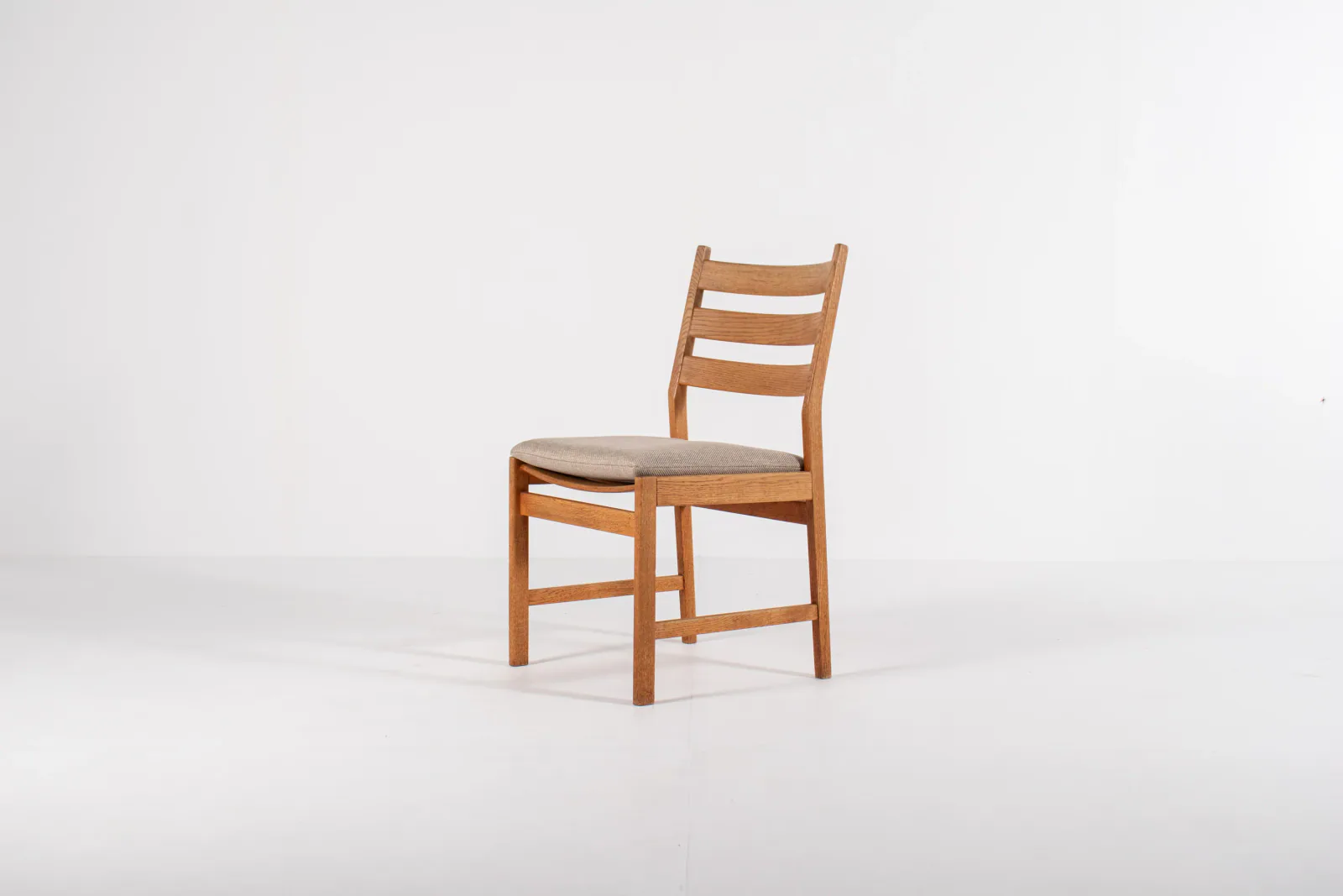 Set of 4 Kurt Østervig Oak Dining Chairs