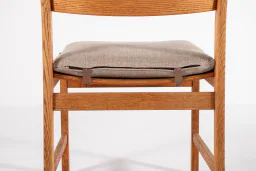 Set of 4 Kurt Østervig Oak Dining Chairs