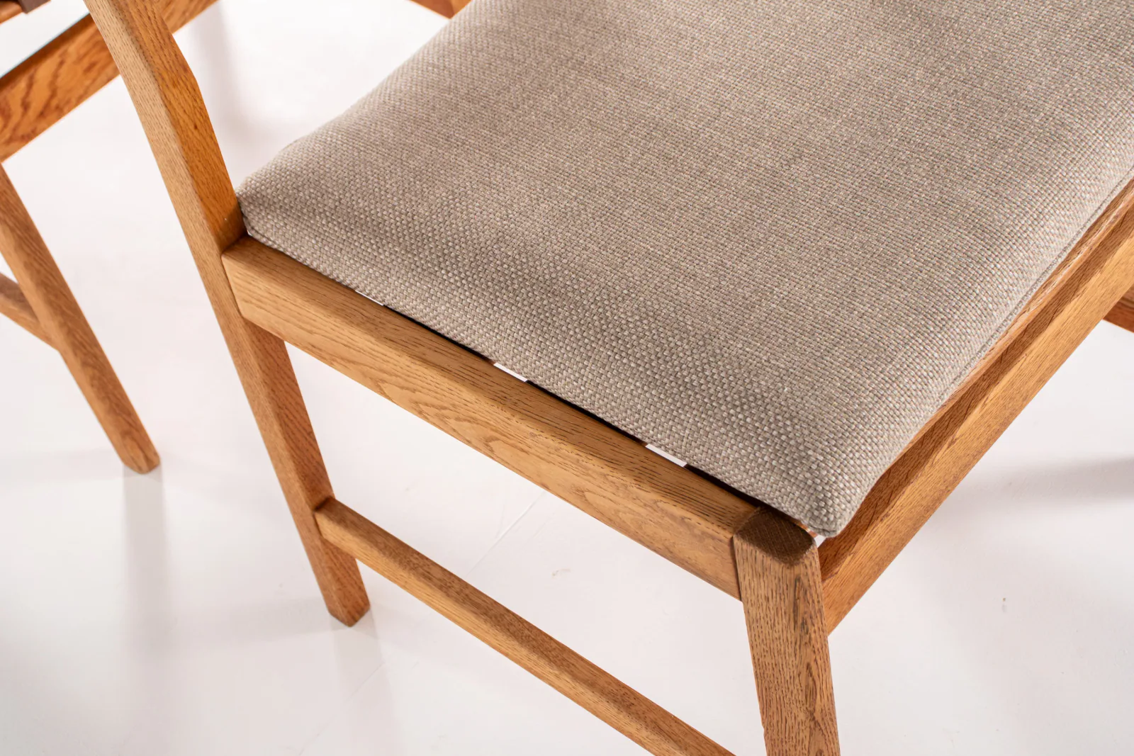 Set of 4 Kurt Østervig Oak Dining Chairs
