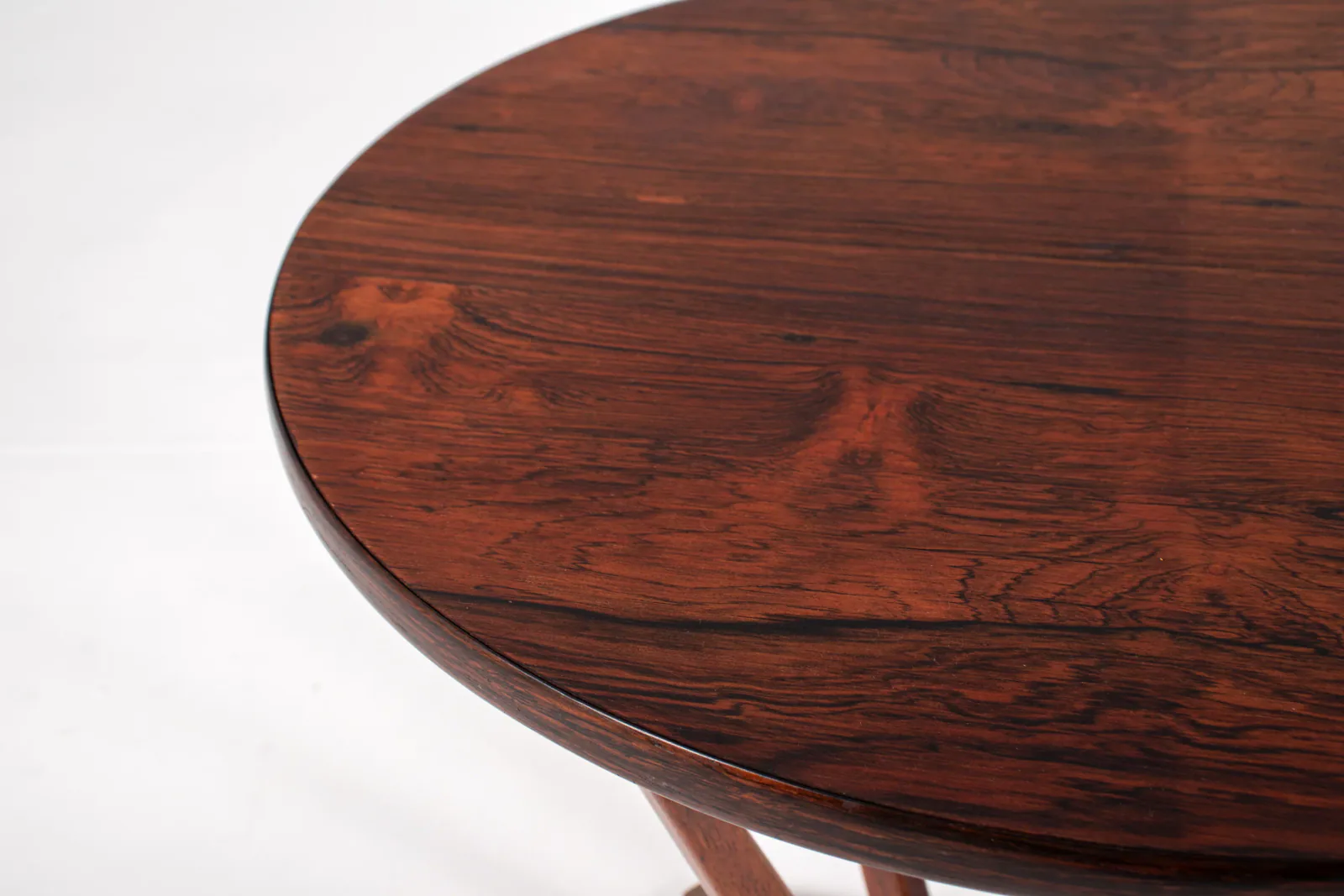Danish Mid-Century Modern Rosewood Side Table, circa 1960s