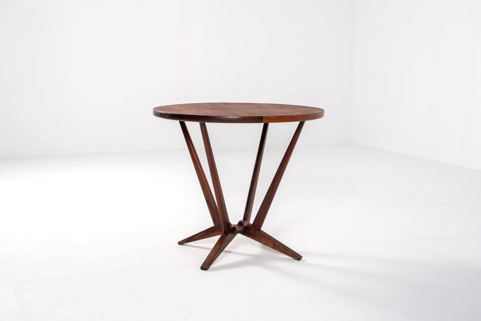 Danish Mid-Century Modern Rosewood Side Table, circa 1960s
