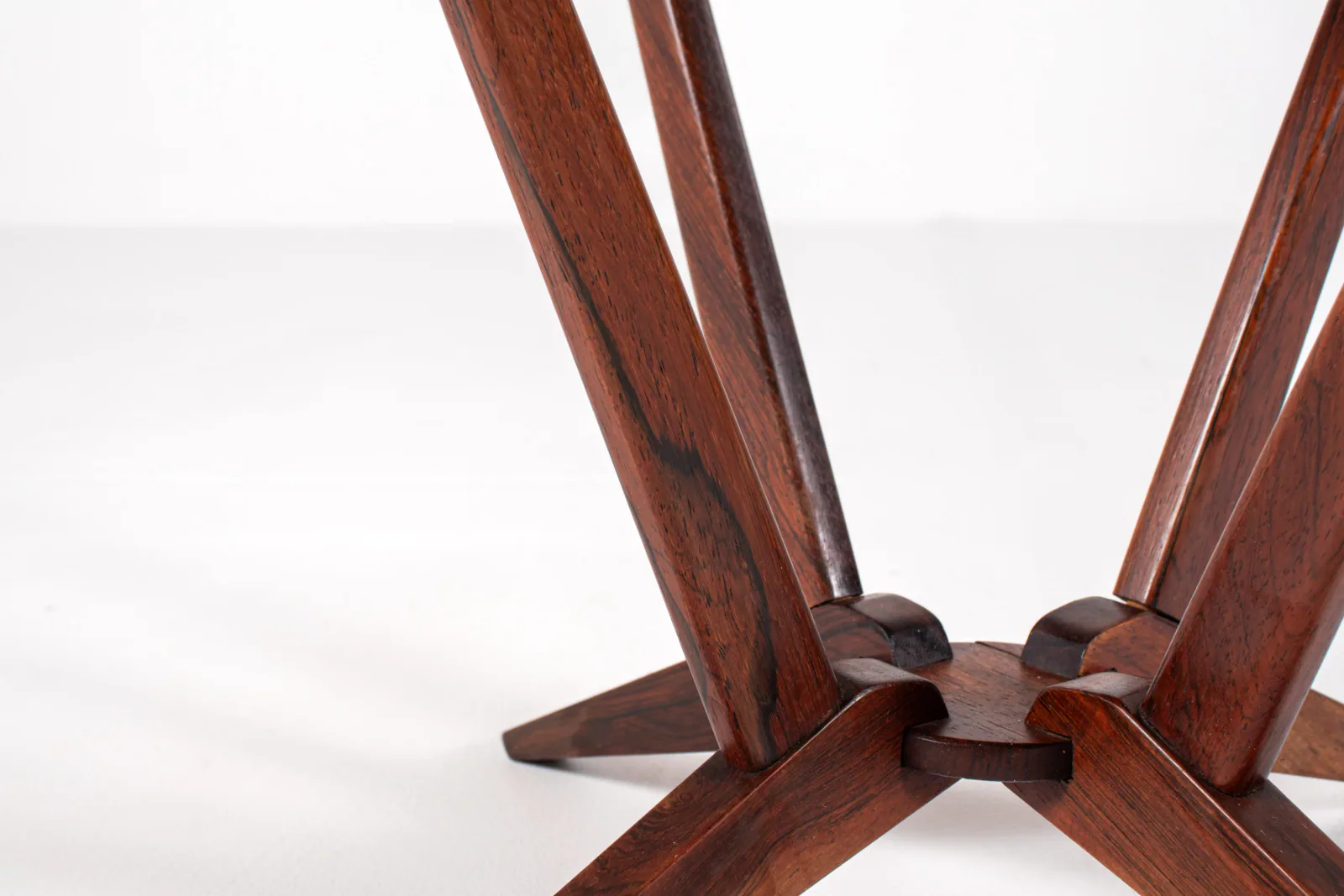Danish Mid-Century Modern Rosewood Side Table, circa 1960s