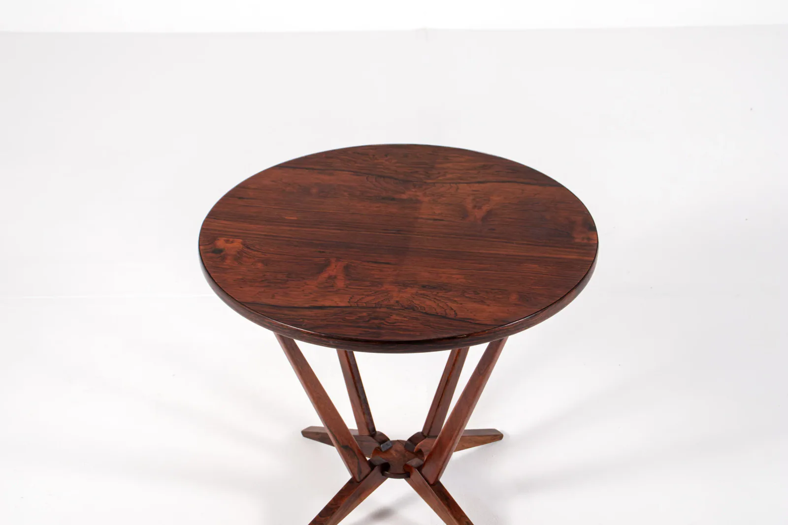 Danish Mid-Century Modern Rosewood Side Table, circa 1960s