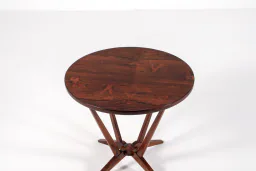 Danish Mid-Century Modern Rosewood Side Table, circa 1960s