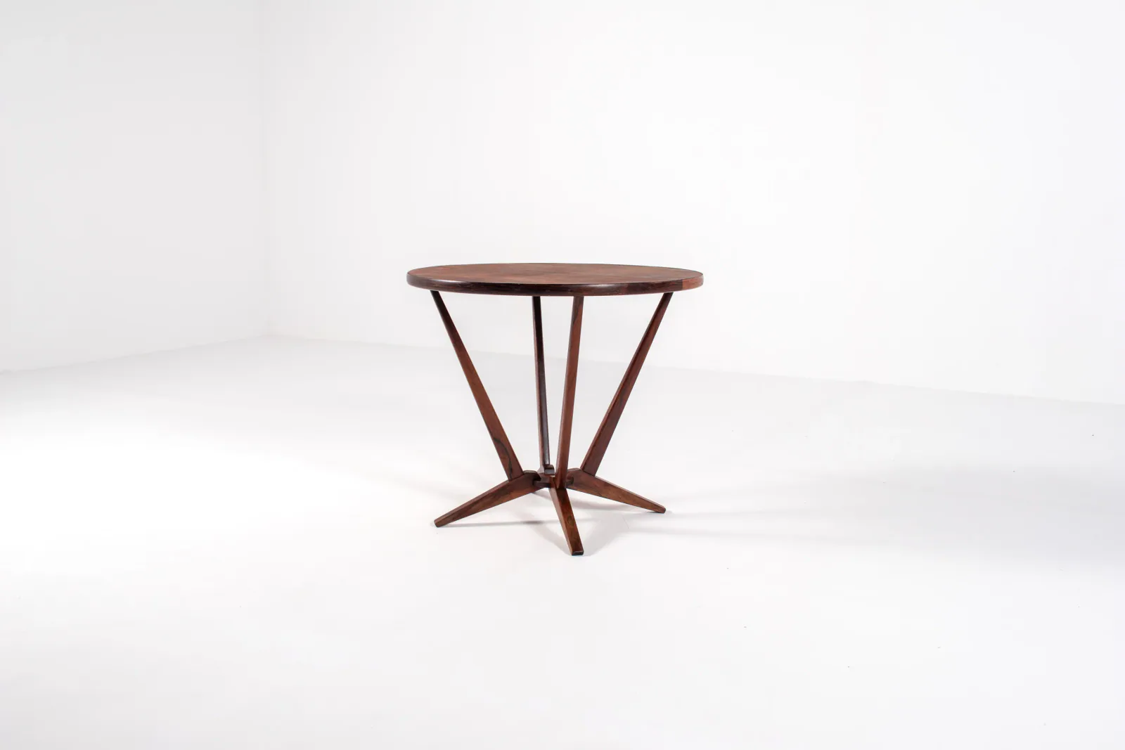 Danish Mid-Century Modern Rosewood Side Table, circa 1960s