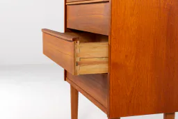 Five-Drawer Danish Teak Chest of Drawers
