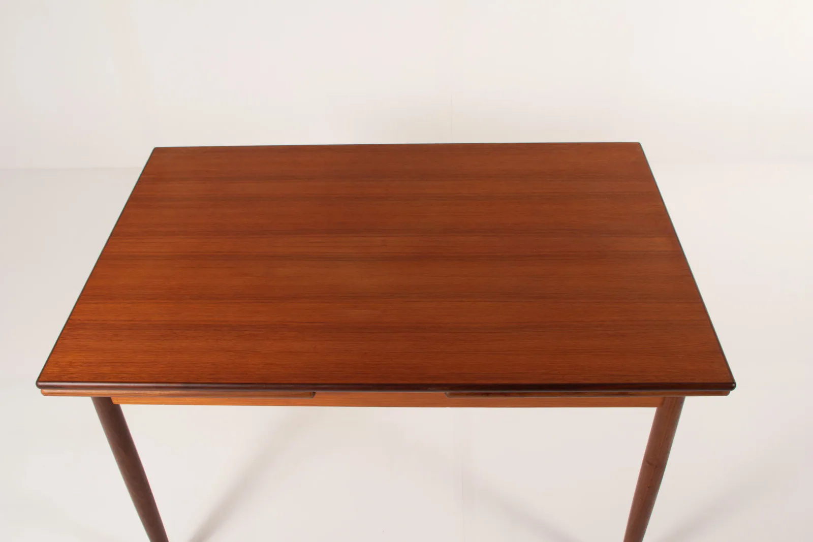 Mid-Century Teak Extendable Dining Table, Scandinavian 1960s
