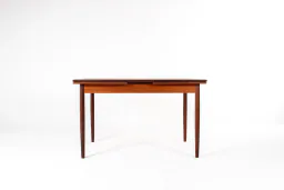 Mid-Century Teak Extendable Dining Table, Scandinavian 1960s