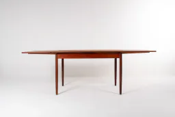 Mid-Century Teak Extendable Dining Table, Scandinavian 1960s