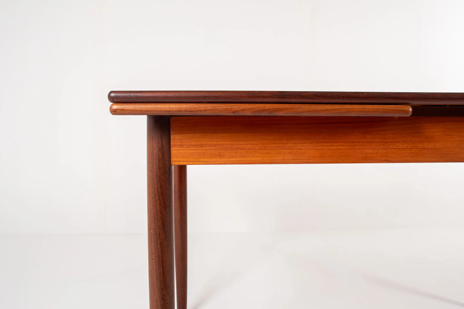 Mid-Century Teak Extendable Dining Table, Scandinavian 1960s