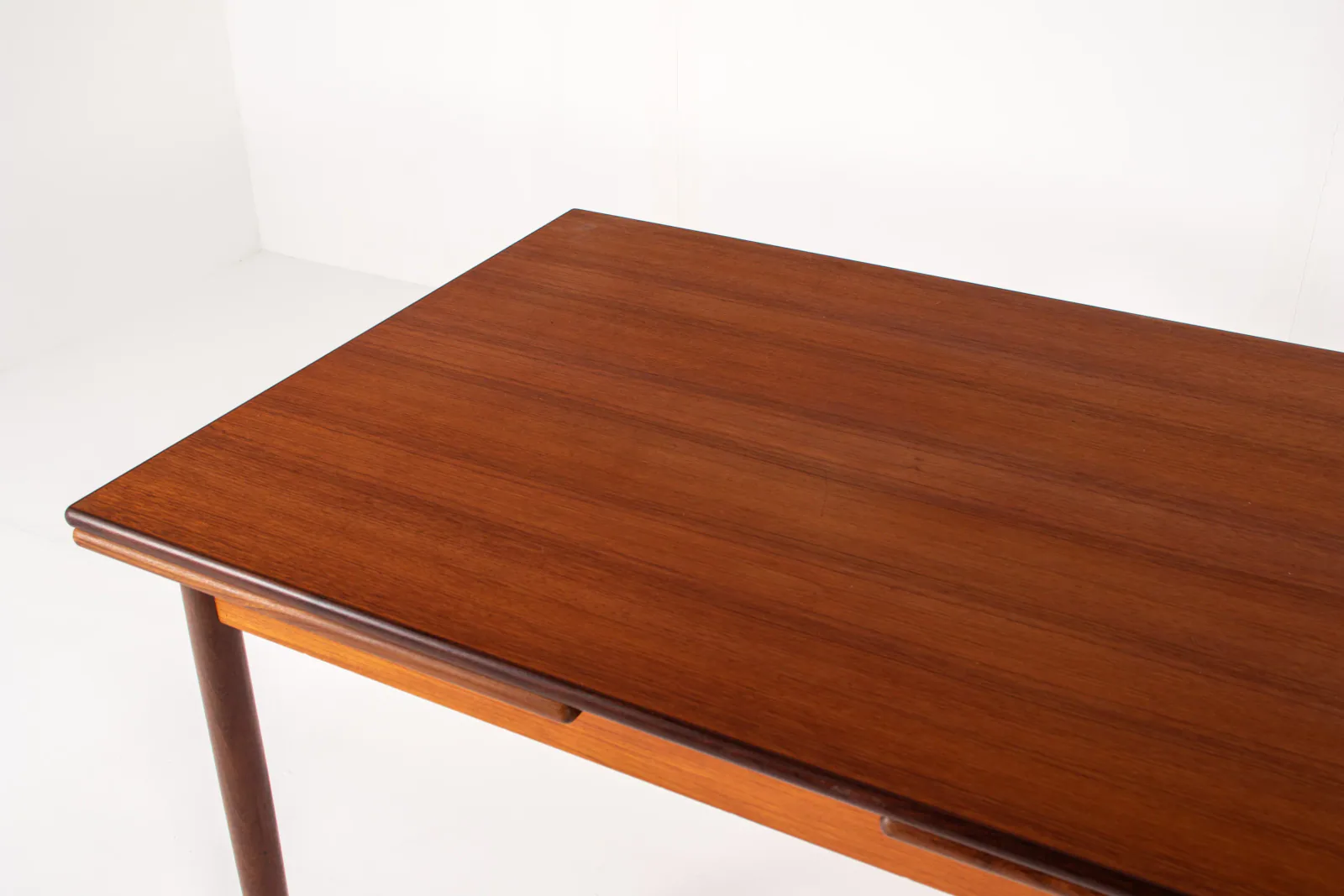 Mid-Century Teak Extendable Dining Table, Scandinavian 1960s